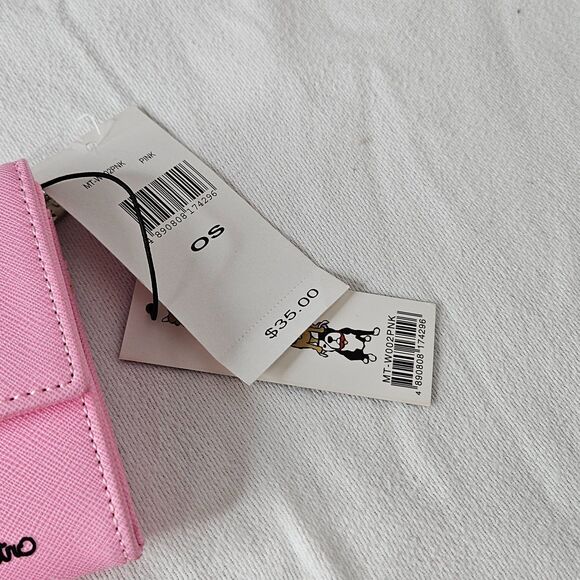 Marc Tetro Pink Yorkie Dog Tote & Wallet Set “Dogs Make Everything Better” NEW - Picture 12 of 14